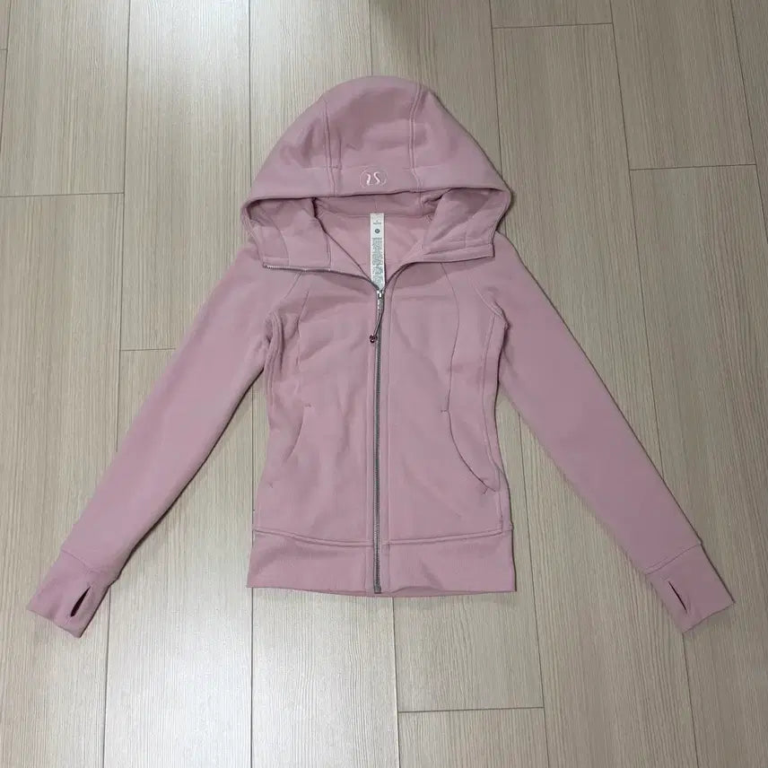 [BUNJANG] Lululemon Limited Edition Pink Hooded Zip-Up / 룰루레몬 한정판 핑크 후드집업