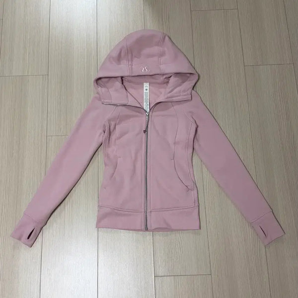 [BUNJANG] Lululemon Limited Edition Pink Hooded Zip-Up / 룰루레몬 한정판 핑크 후드집업