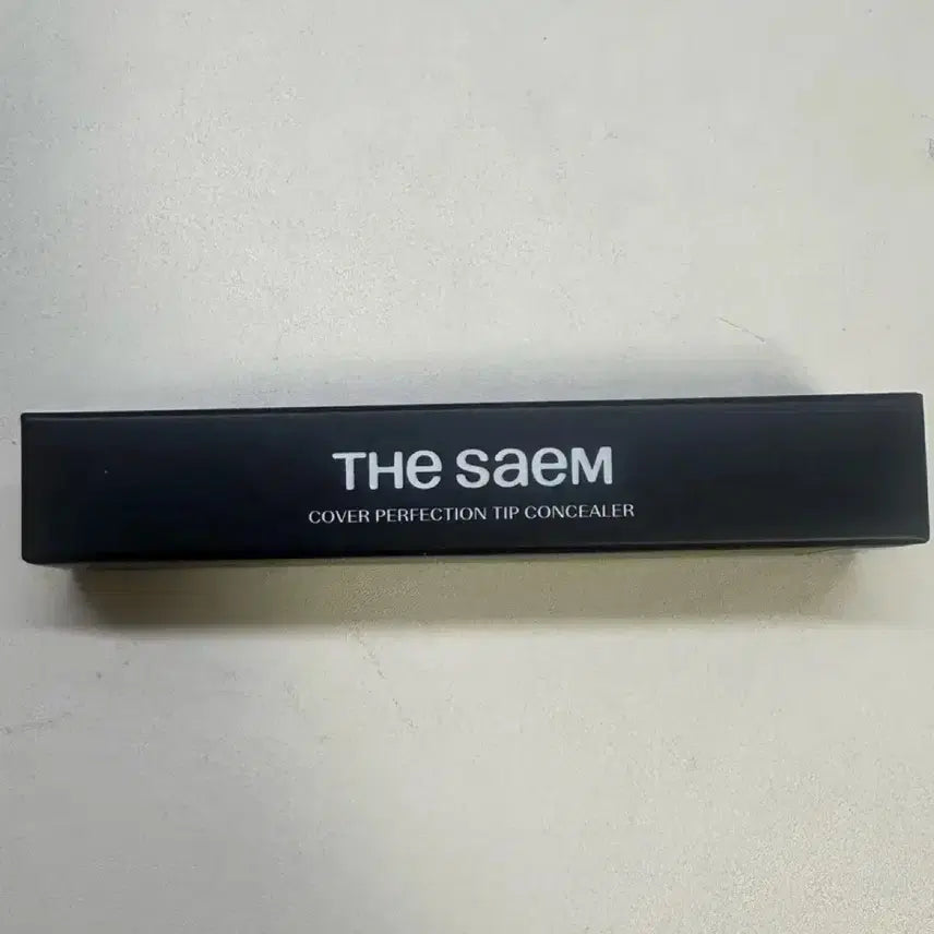 [BUNJANG] The Saem Cover Perfection Tip Concealer 1.5 Natural Beige / 더샘 커버 퍼펙션 팁 컨실러 1.5 네추럴 베이지