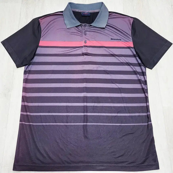 [BUNJANG] Balenkey Men's Collar Neck Short Sleeve T-Shirt (Size 105) / Balenkey(발렌키) 남성 카라넥 반팔티셔츠 105호
