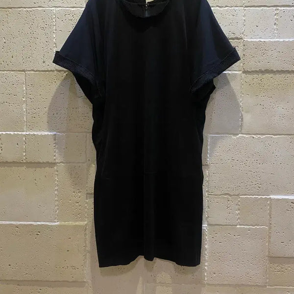 [BUNJANG] Time Black Raglan Dress / 한섬 TIME 블랙 나그랑 원피스