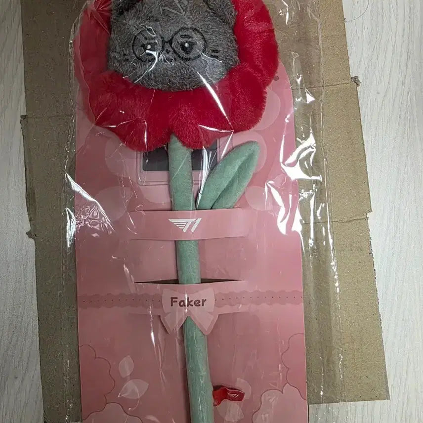 [BUNJANG] T1 Faker Animal Friends Flower Bouquet Plush Doll / T1 티원 애니멀 프렌즈 플라워 꽃다발 인형 페이커