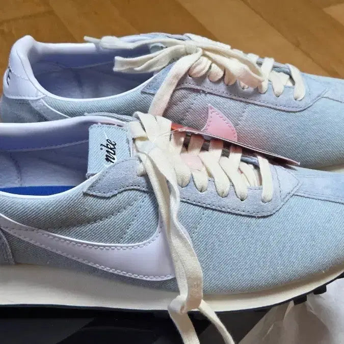 [BUNJANG] Nike Denim Swoosh Sneakers (260) / 나이키 데님 스우시 스니커즈 260