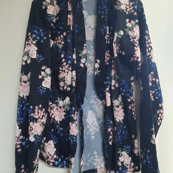 [BUNJANG] Minjuhwa Hanbok Night Garden Set (Jeogori and Heorimachi Skirt) / 생활한복 민주화한복 밤의정원 세트(저고리 허리치마)