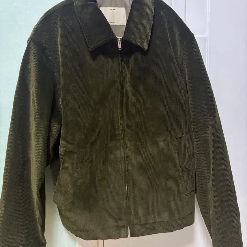 [BUNJANG] Pottery Corduroy Drizzler Jacket Olive Size S / 포터리 코듀로이 드리즐러 올리브 1 사이즈 s 서리즈