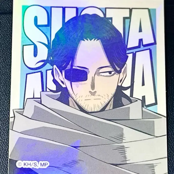 [BUNJANG] My Hero Academia Shota Aizawa Outer Hologram Sticker / 히로아카 아이자와 쇼타 아우터 홀로그램 스티커