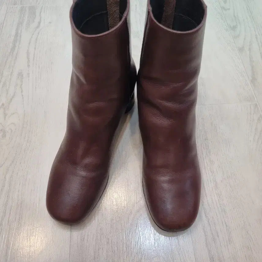 [BUNJANG] Sandro Leather Ankle Boots EU37 / EU37/ 산드로 가죽앵클부츠