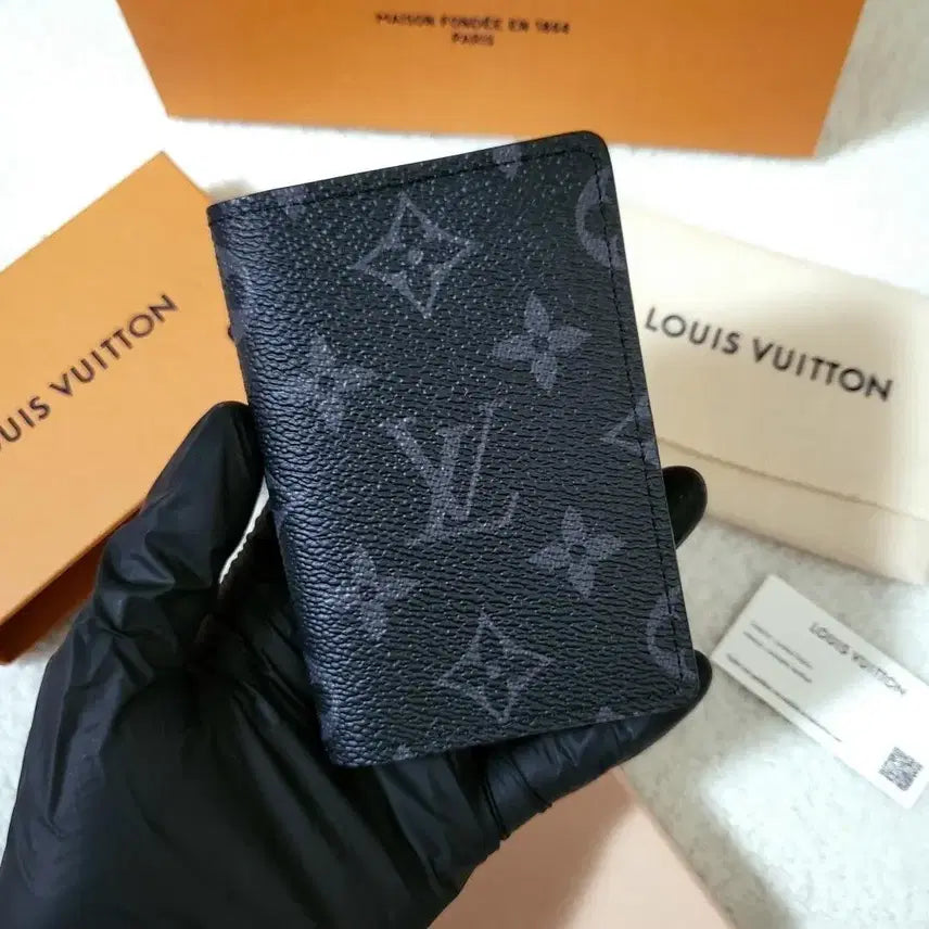 [BUNJANG] Louis Vuitton Eclipse Organizer Card Holder / [신형/새상품] 루이비통 이클립스 오거나이저 카드지갑