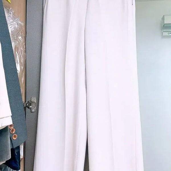 [BUNJANG] Celene.b Wide Slacks Ivory / 제평 셀린.b 슬랙스