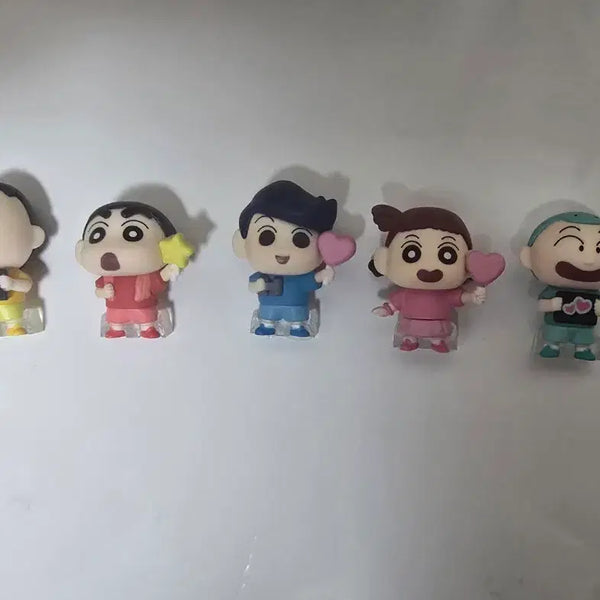 [BUNJANG] Crayon Shin-chan Heart-Pounding Fan Club Figure Full Set / 짱구는 못말려 두근두근 팬클럽 피규어