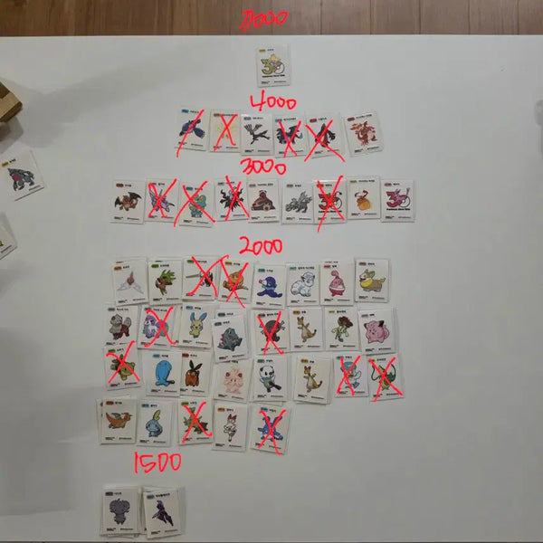 [BUNJANG] Pokemon Stickers / 포켓몬 띠부씰 판매,교환합니다.