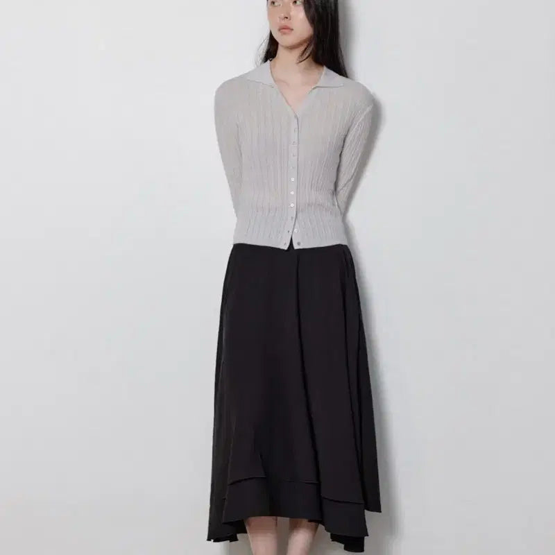 [BUNJANG] Eloju Bessie Cardigan Mauve Lavender / 엘로주 베시가디건 모브라벤더 새상품