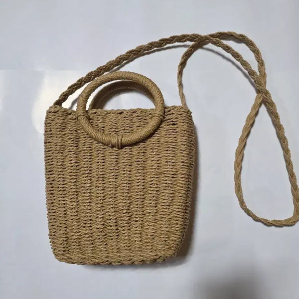[BUNJANG] Woven Straw Bag / 왕골가방