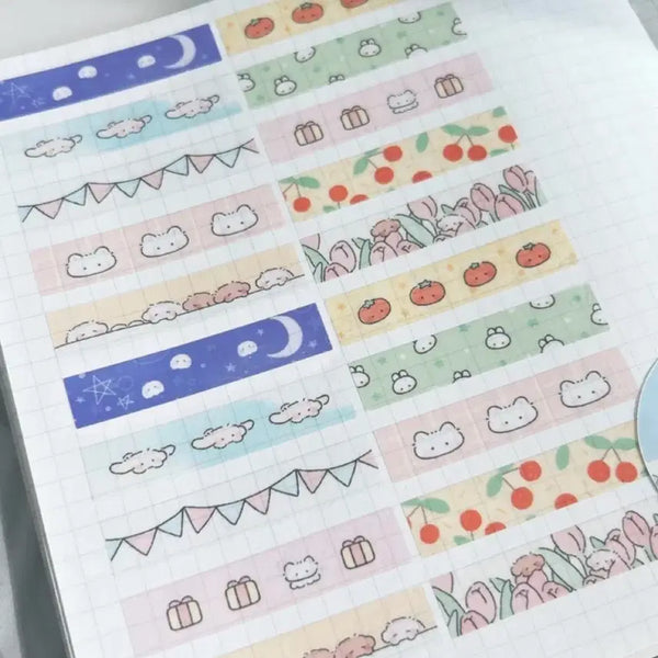 [BUNJANG] Nyunyunshop Chocomi Washi Tape (Kiss Cut) / 늉늉샵 쪼꼬미마테1 키스컷