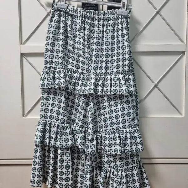 [BUNJANG] Lucky Chouette Frill Skirt / (정품) 럭키슈에뜨 프릴 스커트