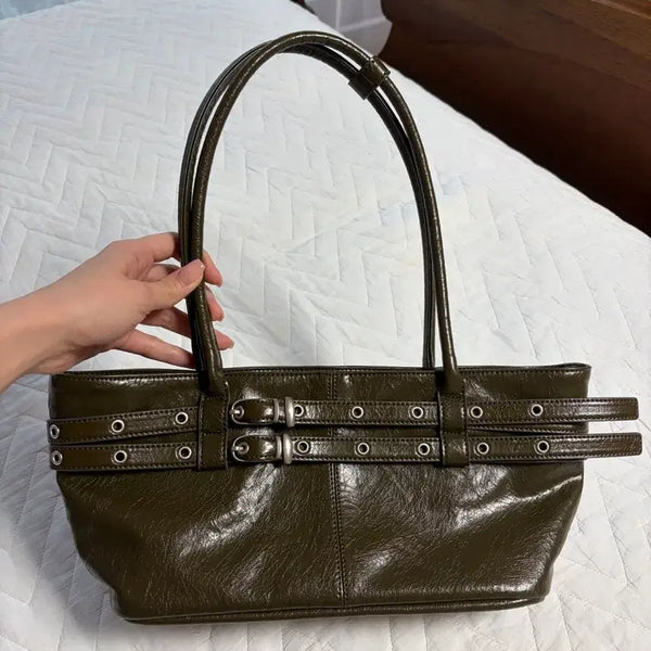 [BUNJANG] Yeomim Leather Handbag / 여밈 가방 핸드백