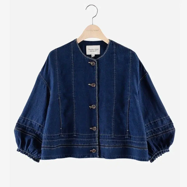 [BUNJANG] Thursday Island Denim Jacket / 새상품)써스데이아일랜드 데님 자켓