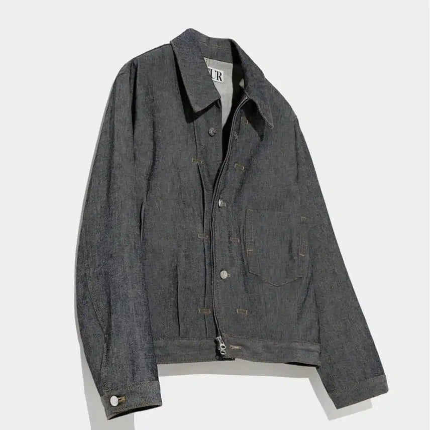[BUNJANG] Seter Camaro Zip Denim Trucker Jacket / 세터 카마로 집 데님 트러커 자켓 M사이즈