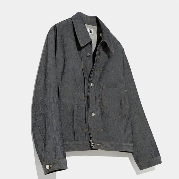 [BUNJANG] Seter Camaro Zip Denim Trucker Jacket / 세터 카마로 집 데님 트러커 자켓 M사이즈