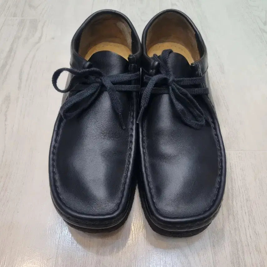 [BUNJANG] Clarks Black Leather Wallabee UK 6.5 / 클락스 블랙 레더 왈라비 255