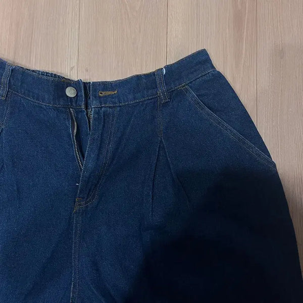 [BUNJANG] Soulberry Vintage Balloon Fit Bending Denim Pants / Soulberry 빈티지 벌룬핏 밴딩 데님 팬츠 (30~)