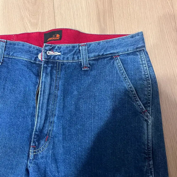 [BUNJANG] Americanino Denim Cargo Pants (Size 34) / Americanino 아메리카니노 데님 카고 팬츠 (34)