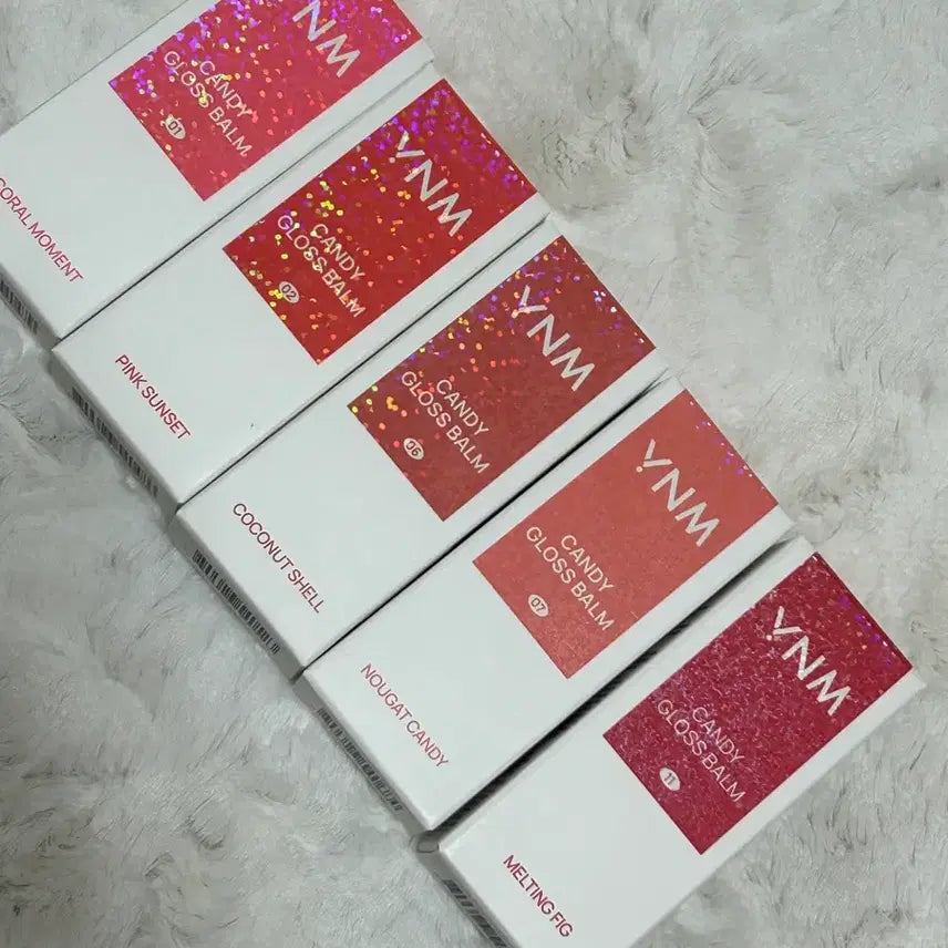 [BUNJANG] YNM Candy Gloss Balm Bundle Set / YNM 캔디 글로스 밤 일괄