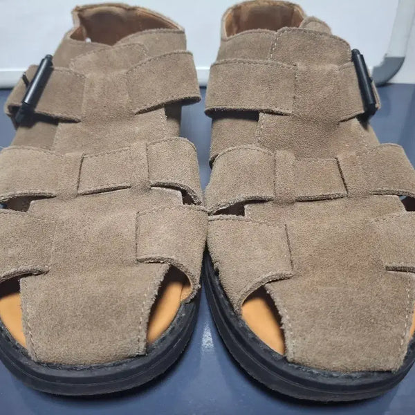 [BUNJANG] Zara Leather Sandals (275-280mm) / zara 가죽 샌들 275~280mm
