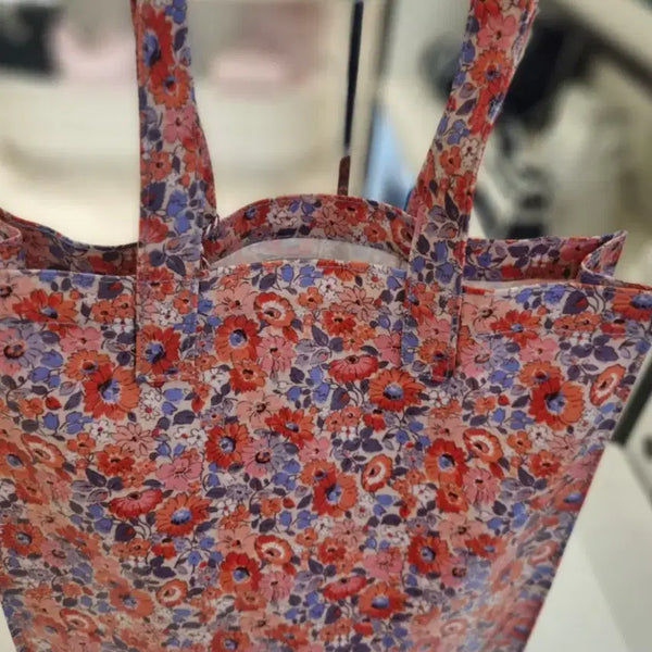 [BUNJANG] Cath Kidston Large Book Bag Floral Pattern / 캐스키드슨 라지 북백