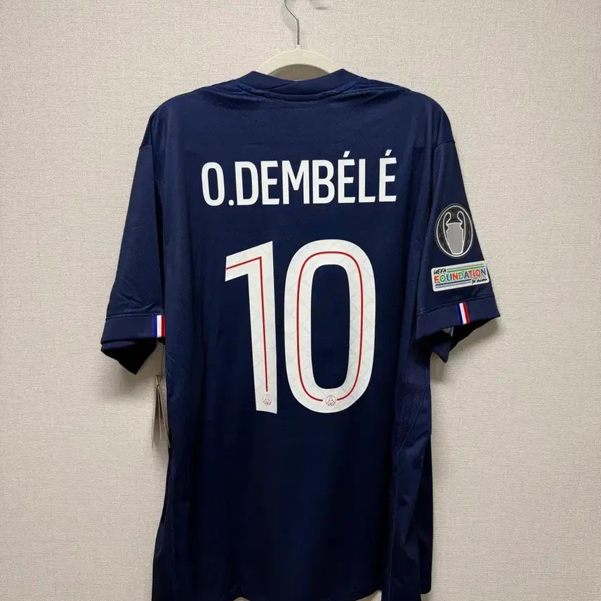 [BUNJANG] Paris Saint-Germain 25-26 Home Dembele Champions League Authentic Jersey / (새상품) 25-26 파리 생제르망 홈 뎀벨레 챔스 정품 유니폼