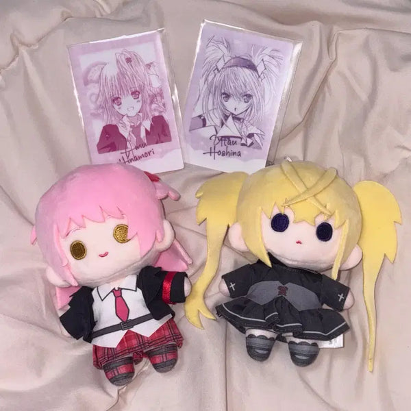 [BUNJANG] Shugo Chara! Chinese Plush Set (Amu & Utau/Serra) / 캐릭캐릭체인지 캐캐체 중국 누이 아무 우타우(세라) 일괄