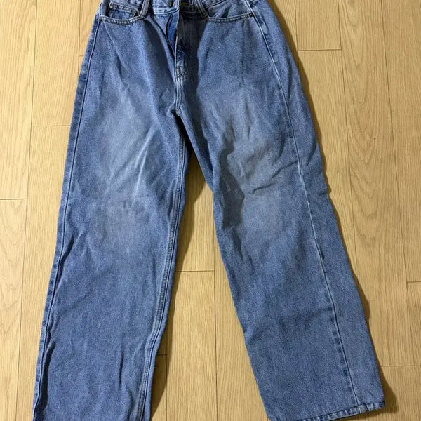 [BUNJANG] Millionkor Wide Denim Pants M / 밀리언코르 와이드 데님 팬츠 M