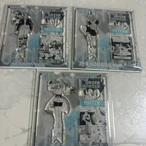 [BUNJANG] Hunter x Hunter Original Acrylic Stand 3-Piece Bundle Set (Meruem, Netero, Bisky) / 헌터x헌터 원작 아크릴 스탠드 3종 일괄 판매합니다 (메르엠, 네테로,