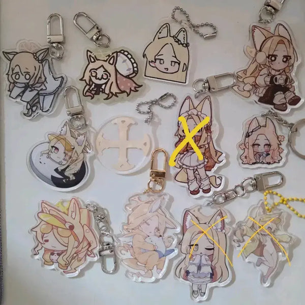 [BUNJANG] Blue Archive Seia Acrylic Keyring / 블루아카이브 세이아 아크릴 키링 대량 판매합니다