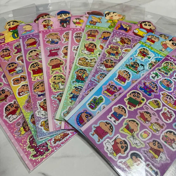 [BUNJANG] Crayon Shin-chan Hologram Sticker / (새상품) 짱구 홀로그램 스티커