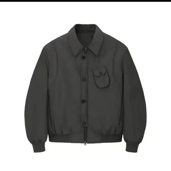 [BUNJANG] ART IF ACTS Solid Pocket MA-1 Jacket Charcoal XL / 아트이프액츠 솔리드 포켓 ma-1 자켓