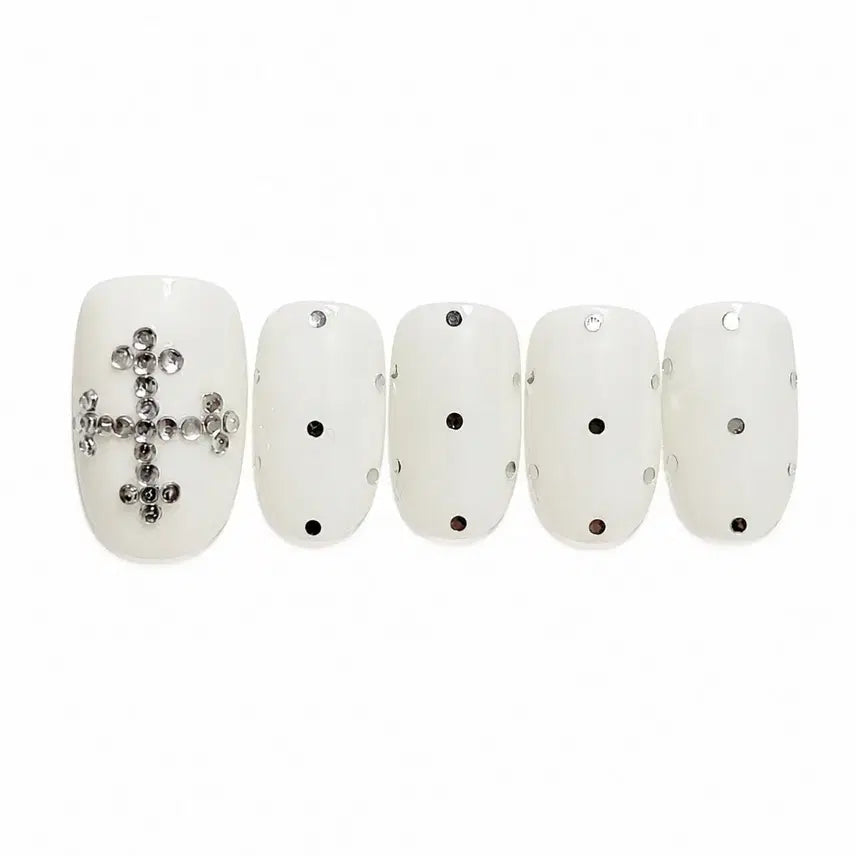 [BUNJANG] Custom Star Nail Tips Set / 크리스별 네일팁