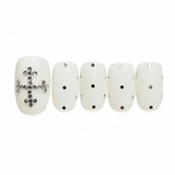 [BUNJANG] Custom Star Nail Tips Set / 크리스별 네일팁