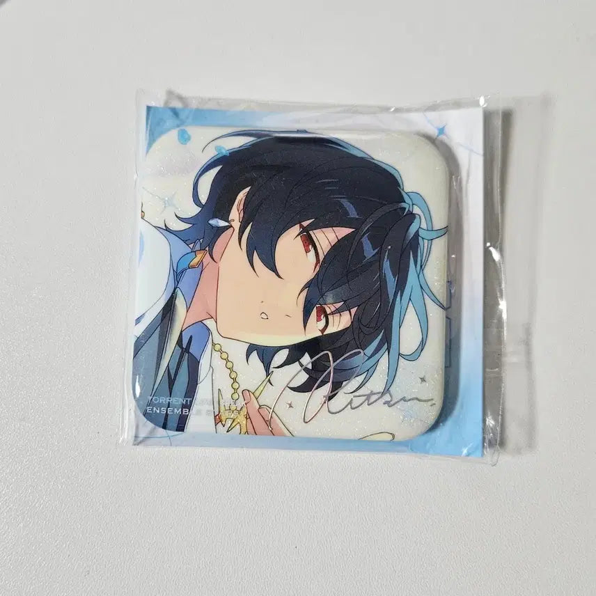 [BUNJANG] Ensemble Stars! Ritsu Sakuma 9th Anniversary Square Can Badge / 앙스타 리츠 9주년 사각 캔뱃지 뱃지