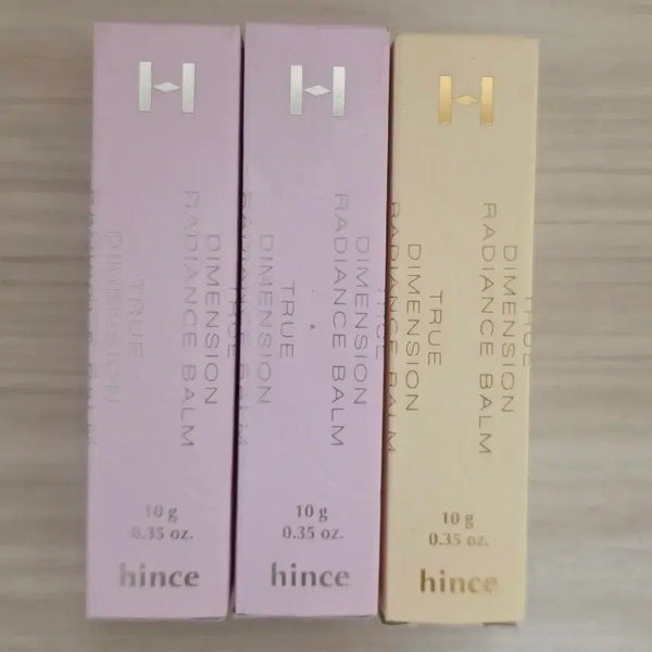 [BUNJANG] Hince True Dimension Radiance Balm Set (3 Colors) / 힌스트루 디멘션 래디언스밤 10g 3개일괄 새상품