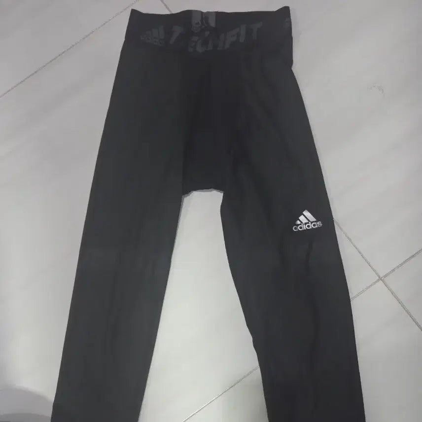 [BUNJANG] Adidas Techfit Tights Black / 아디다스 테크핏 타이즈 블랙