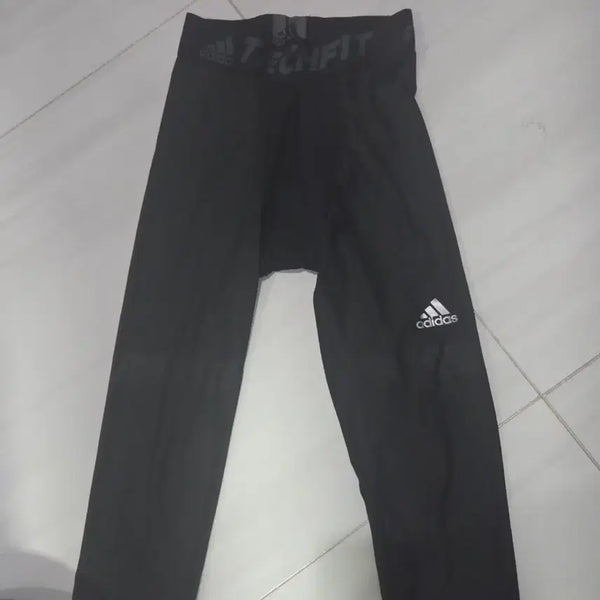 [BUNJANG] Adidas Techfit Tights Black / 아디다스 테크핏 타이즈 블랙