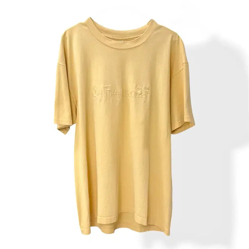 [BUNJANG] 90s Anvil San Francisco California Embroidered T-Shirt / 90s 앤빌 자수 빈티지 싱글스티치 티셔츠