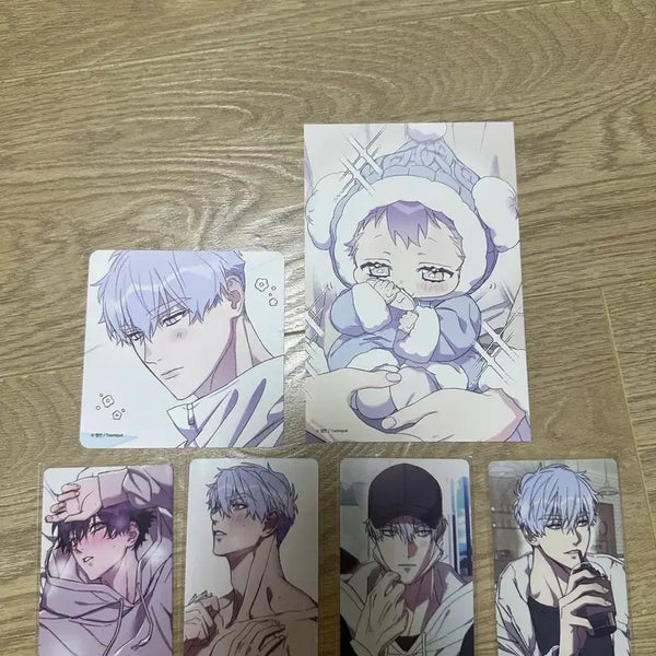 [BUNJANG] Nuchatpa (Finding You Wave) Banguri Photocard Coaster, Postcard + Sticker Set / 너찾파 너를찾는파도 방울이 포카 코스터 엽서+스티커