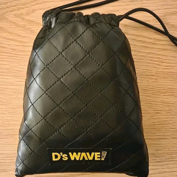 [BUNJANG] D'S WAVE Quilting Slipper Pouch Black / D'S WAVE 일본 한정MD 퀄팅 슬리퍼 파우치 (현물0)