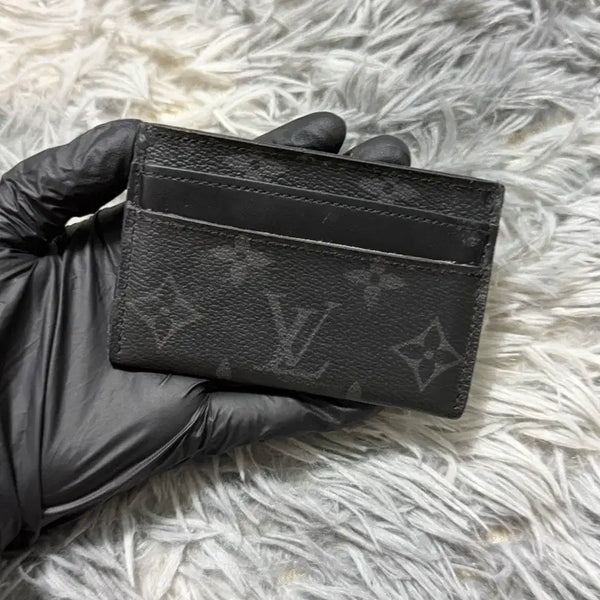 [BUNJANG] Louis Vuitton Monogram Eclipse Card Holder / 루이비통 모노그램 이클립스 카드지갑