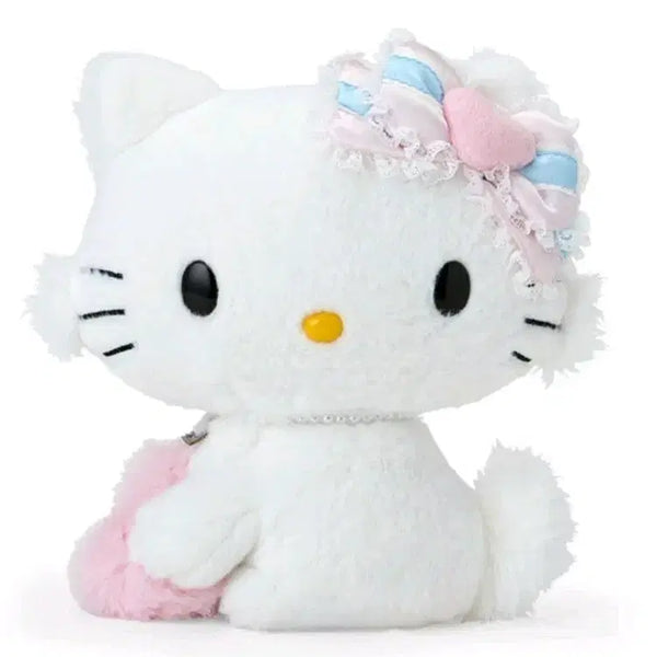 [BUNJANG] Charmmy Kitty Fuwa Fuwa Heart Plush Doll / 챠미키티 헤이세이 후와후와 하트 누이 인형