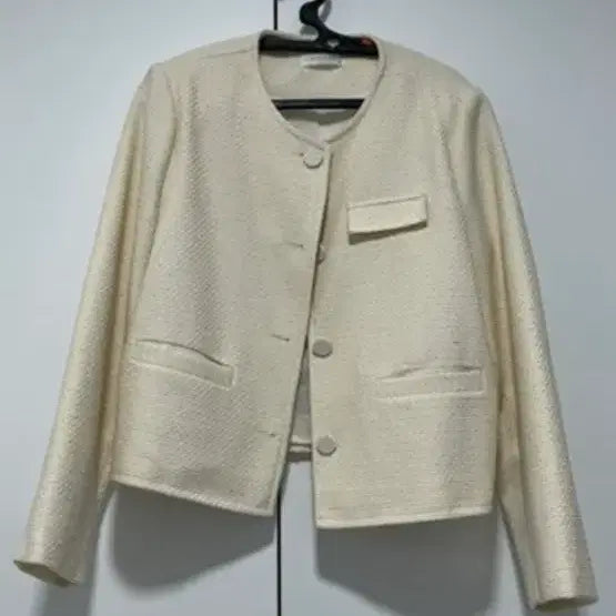 [BUNJANG] Cream Tweed Jacket / 트위드자켓