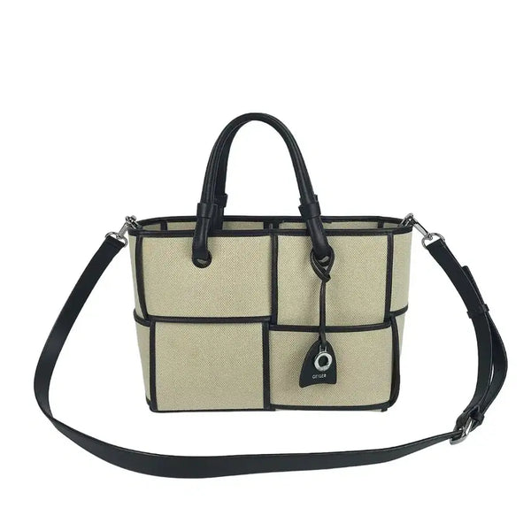 [BUNJANG] Geiger Canvas Guitar Tote Shoulder Bag / 가이거 Geiger 캔버스 기터 토트 숄더백 여성 가방