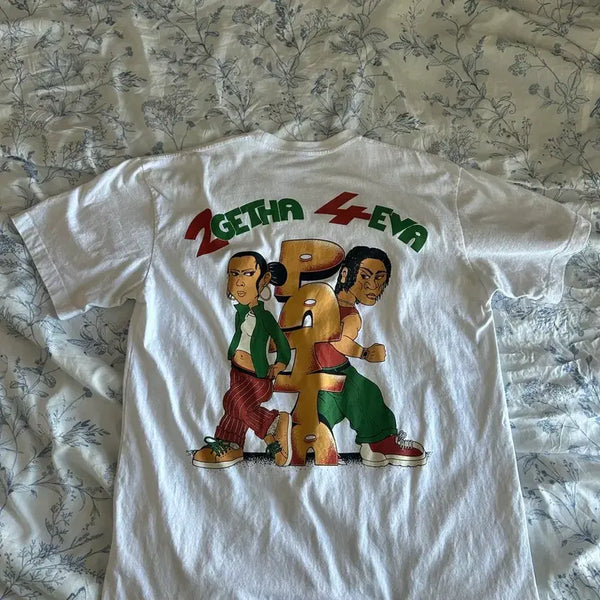 [BUNJANG] Patta White T-Shirt / 파타 티셔츠